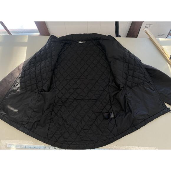 The North Face Jacket Womens Medium Black Thermoball Quilted Full Zip Insulated - Picture 7 of 16
